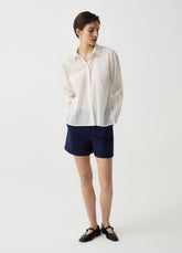 Ovs Ramie And Cotton Shirt